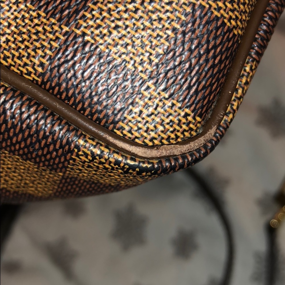 Louis Vuitton speedy Bandouliere Damier ebene 30 - Picture 7 of 8